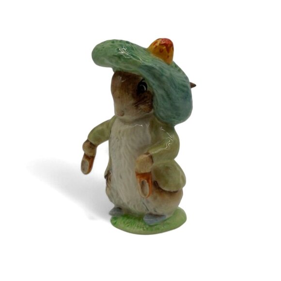 BESWICK Beatrix Potter Benjamin Bunny England Porcelain Vintage Figurine - Picture 6 of 11